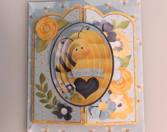 Beelightful birthday card