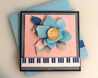 Just a note card.