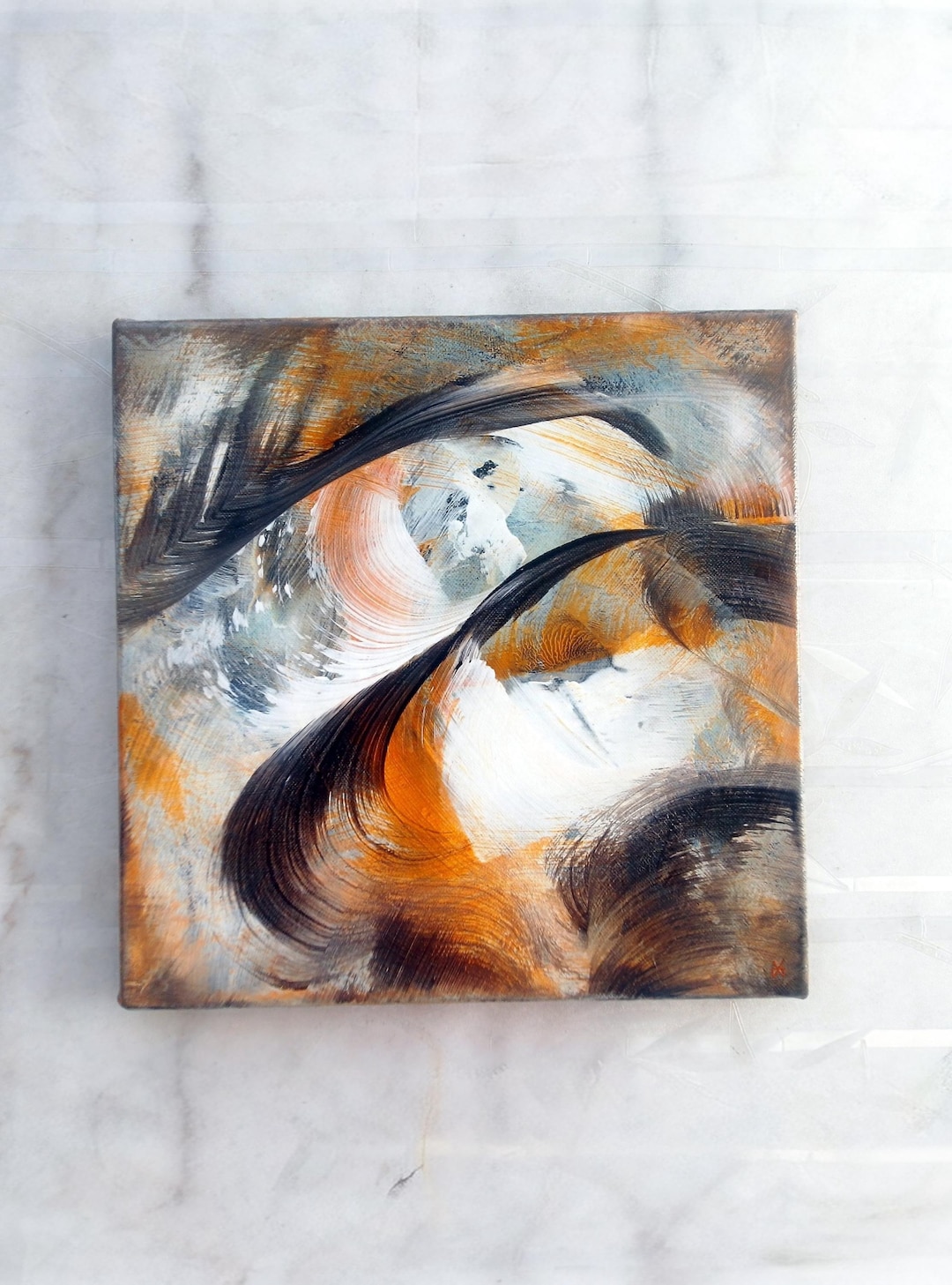 THE SPIRIT OF THE GESTURE – Alignment Gesture – Abstract Acrylic ...
