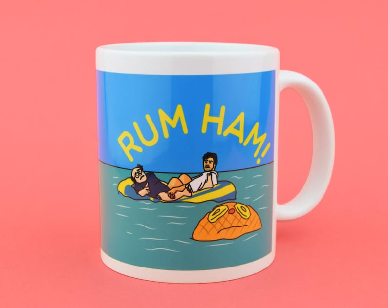Rum Ham Mug & Coaster Gift Set It's Always Sunny in Etsy