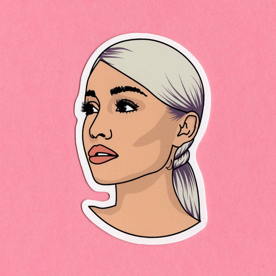 Ariana Grande Vinyl Sticker Customise Your Laptop Etsy Ariana Grande Vinyl Sticker Customise Your Laptop Etsy