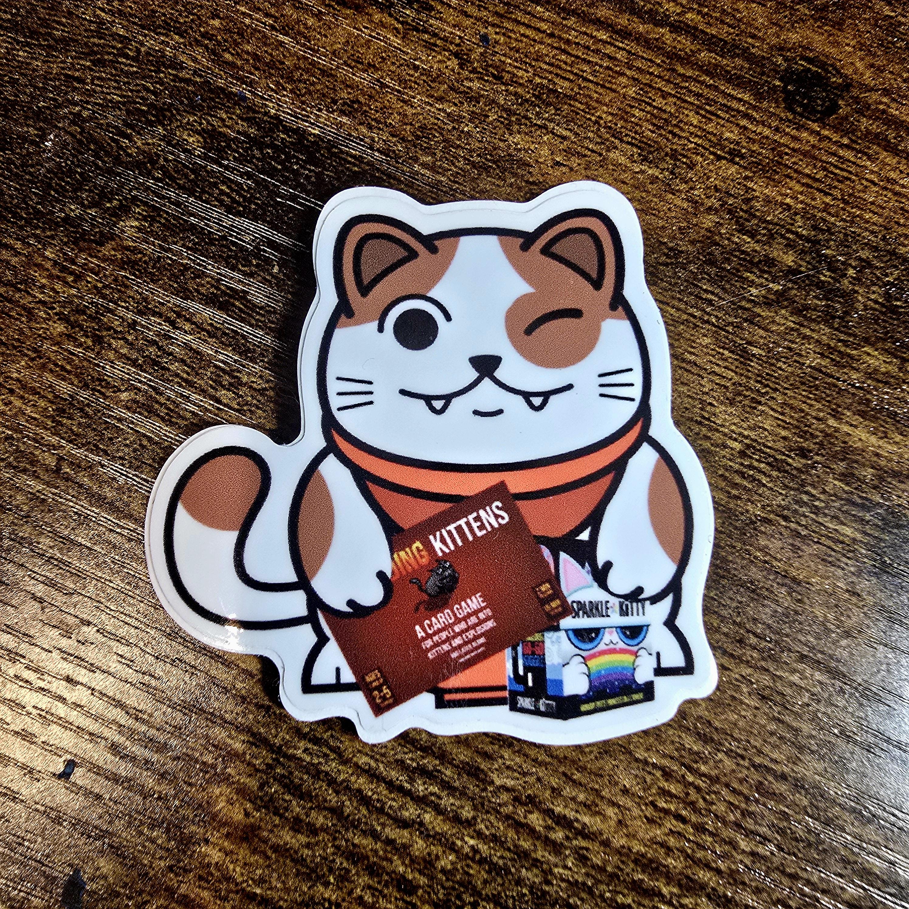 Gambit Sticker Board Game Themed Gambit Sticker - Etsy UK