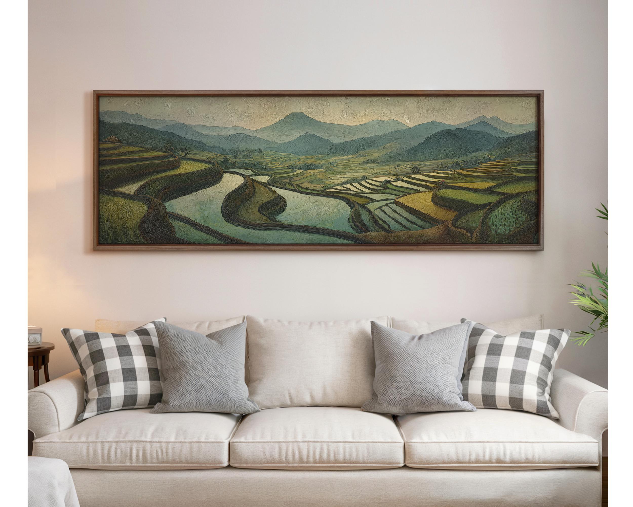 Indonesian Landscape Painting - Etsy