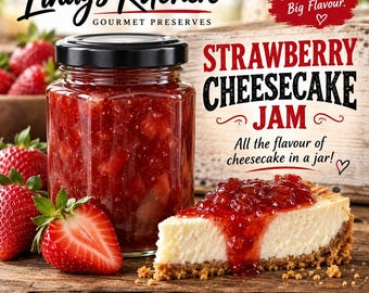Strawberry Cheesecake Jam