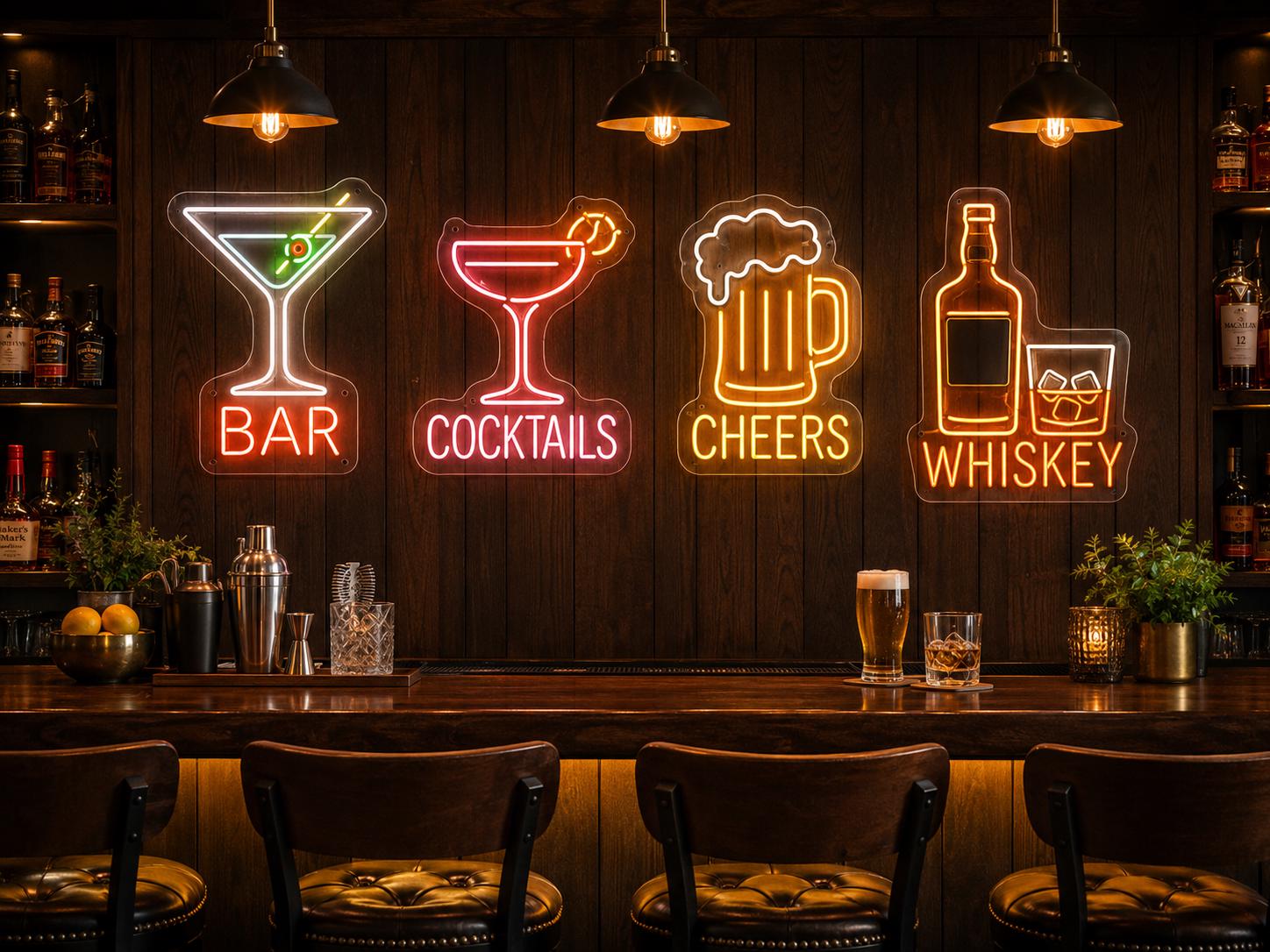 Neon sign beer - Etsy 日本