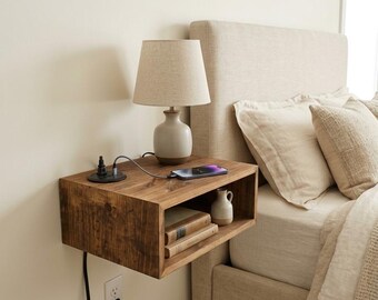 Vintage IKEA 1990s Ramberg Plywood & Glass Square Bedside Table