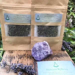 Natural Herbal Tea ~ Calming Organic Shropshire Lavender Herbal Tea