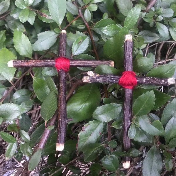 Protection Rowan Cross Spirituality/Mother Earth/ Goddess