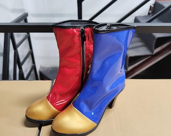 Android 21 Cosplay Shoes FighterZ Boots For Halloween