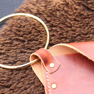 Leather Wristlet Clutch Wallet image 7