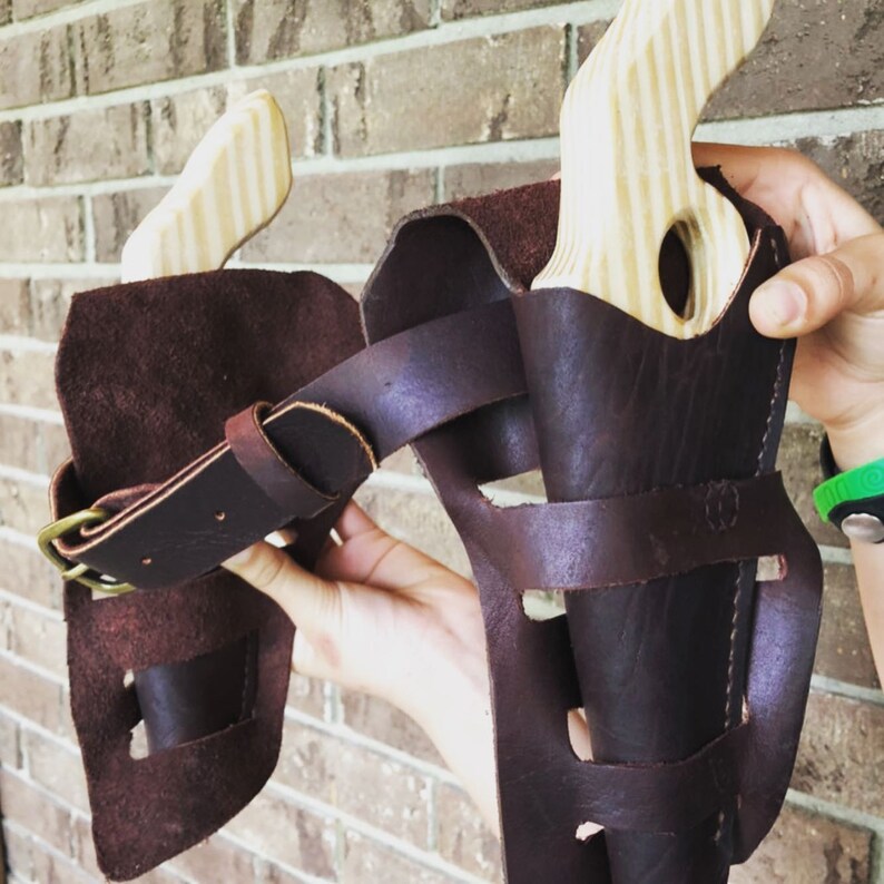 Leather Toy Gun Holster Set for Kids Etsy