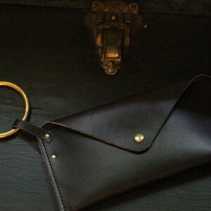 Leather Wristlet Clutch Wallet image 4