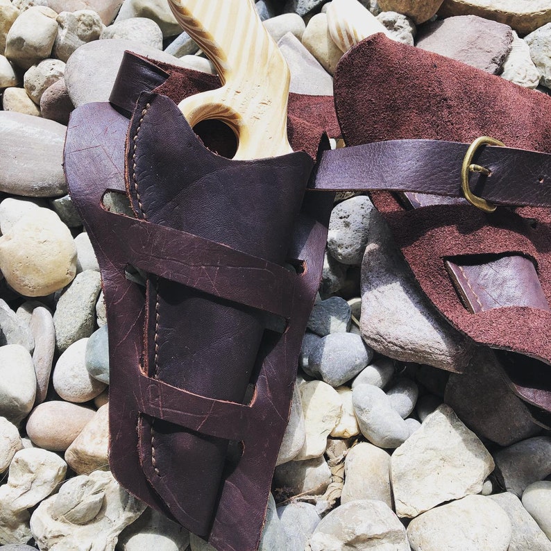 Leather Toy Gun Holster Set for Kids Etsy