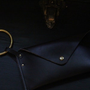 Leather Wristlet Clutch Wallet image 2