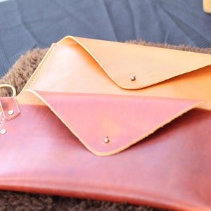 Leather Wristlet Clutch Wallet image 8