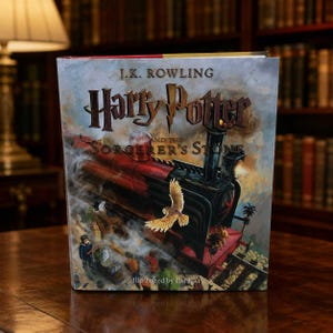 Harry Potter and the Sorcerer's Stone, Illustrated Hardcover with Dust Jacket