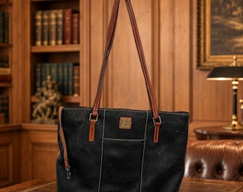 Vintage Coach Lexington Shopper Tote Bag Style 4182 Brown Mahogany