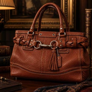Coach Hampton Satchel - Etsy