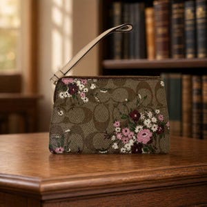 Coach Wristlet Floral - Etsy