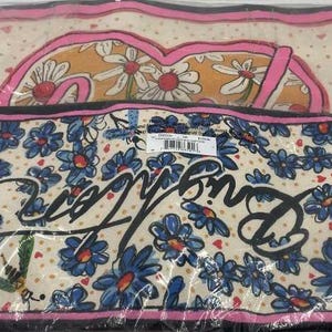 Brighton Fashionista Love Bug Floral Heart Tote Bag