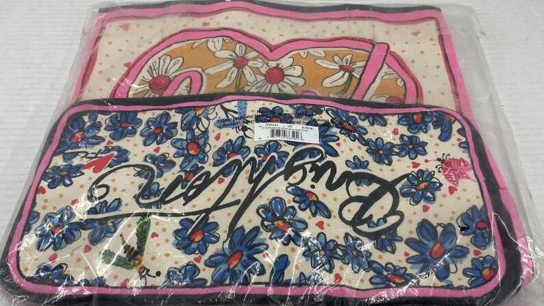 Brighton Fashionista Love Bug Floral Heart Tote Bag