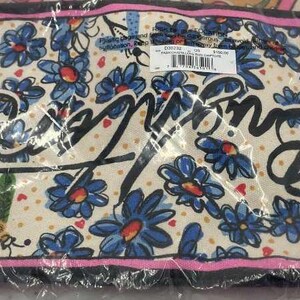 Brighton Fashionista Love Bug Floral Heart Tote Bag