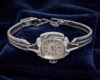 JWL6 Vintage Bulova Ladies Watch – 10k RGP – Swiss – Working