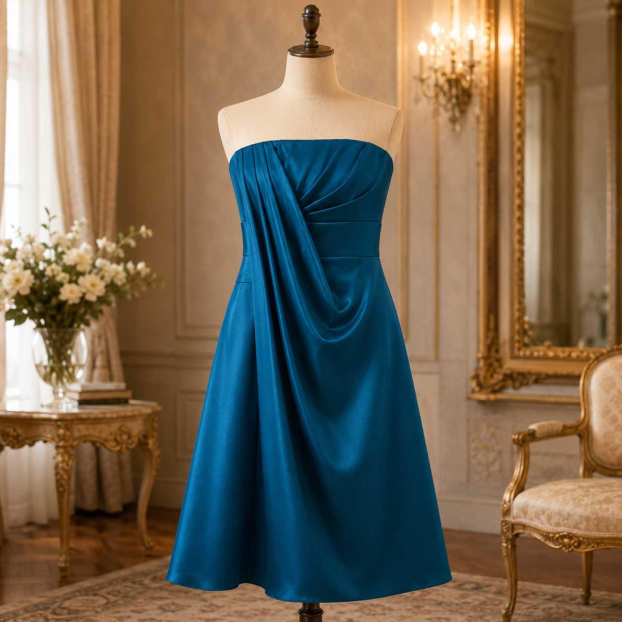 Teal Cocktail Woman Dress - Etsy Teal Cocktail Woman Dress - Etsy