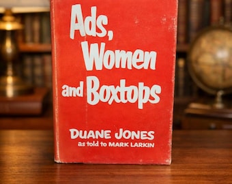 Publicités, femmes et encadrés 1955 Signé par Duane Jones et Mark Larkin | Publicité Mid-Century