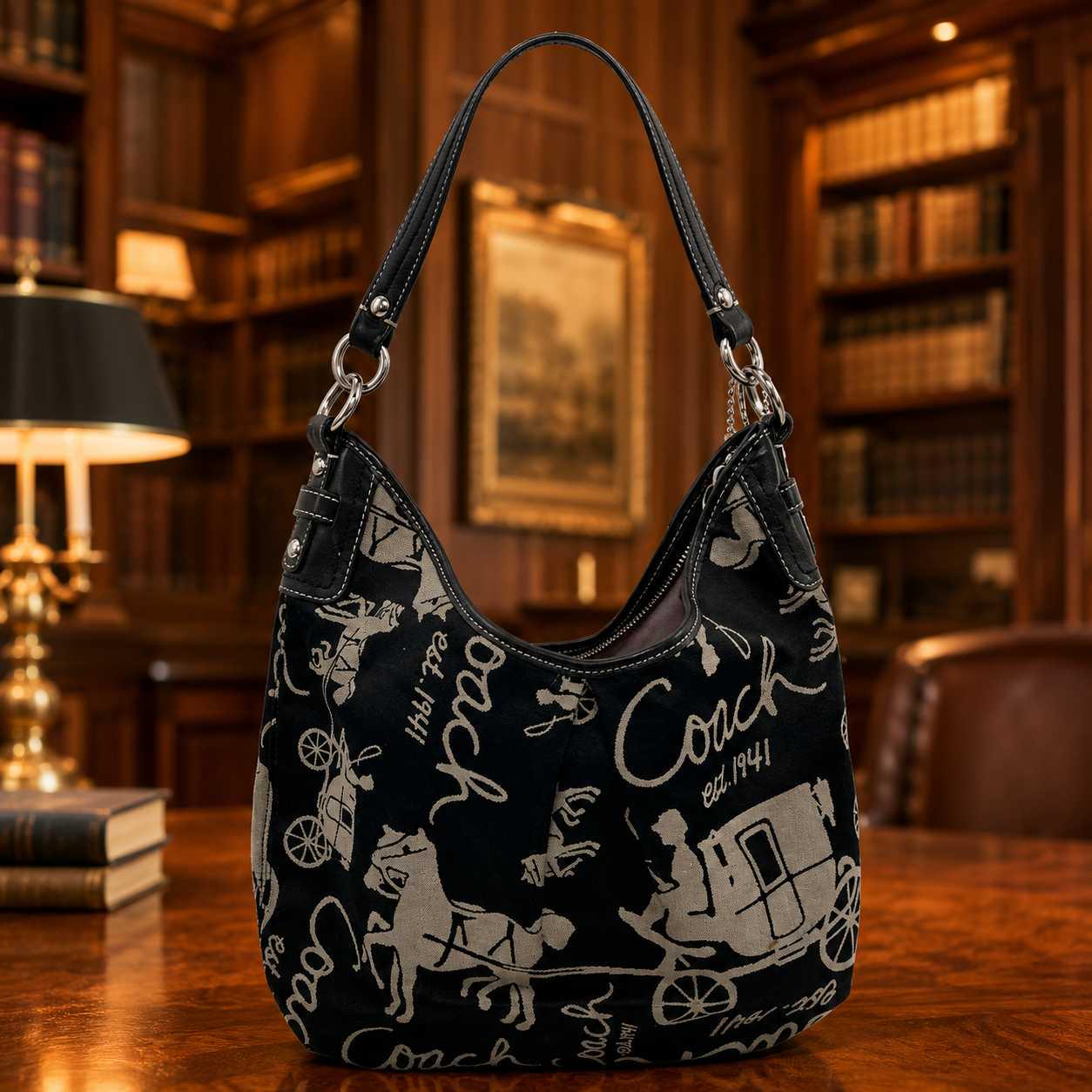 Horse and Carriage Coach Handbag - Etsy