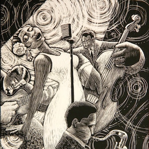 Jazz Singer II - print
