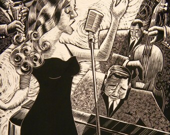 Jazz Singer I - print