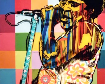 James Brown - impresión