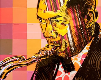 John Coltrane - impresión