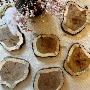 Eibe holz untersetzer - Etsy.de