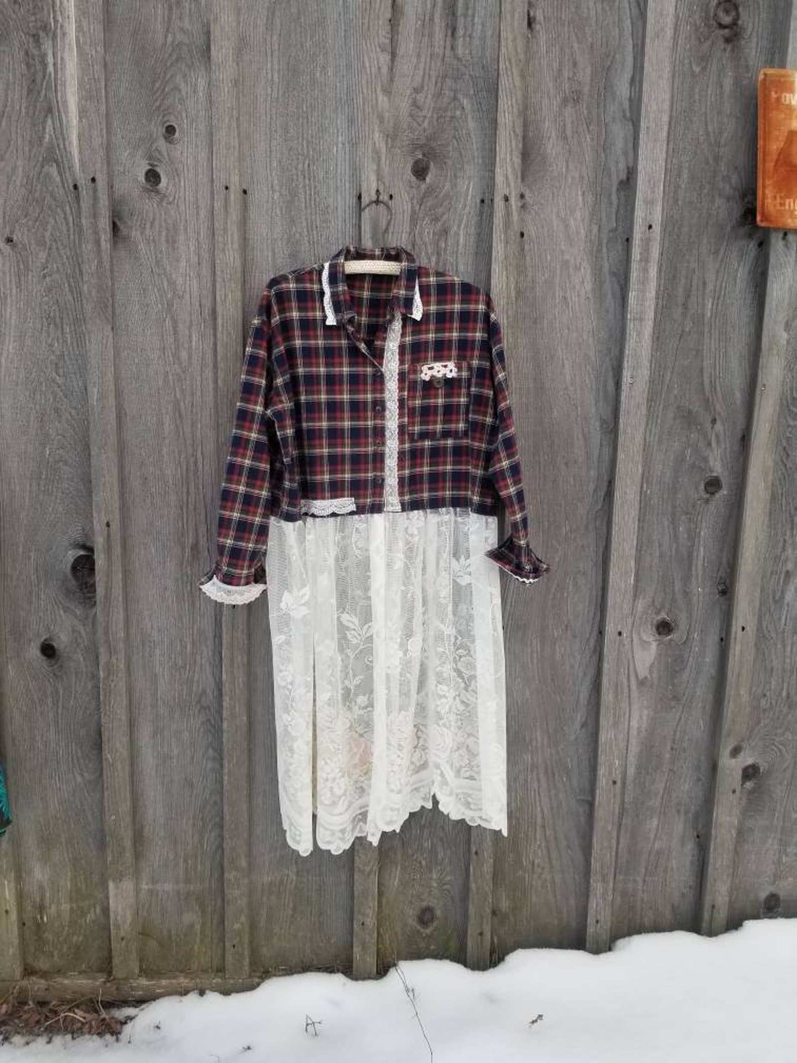flannel duster jacket