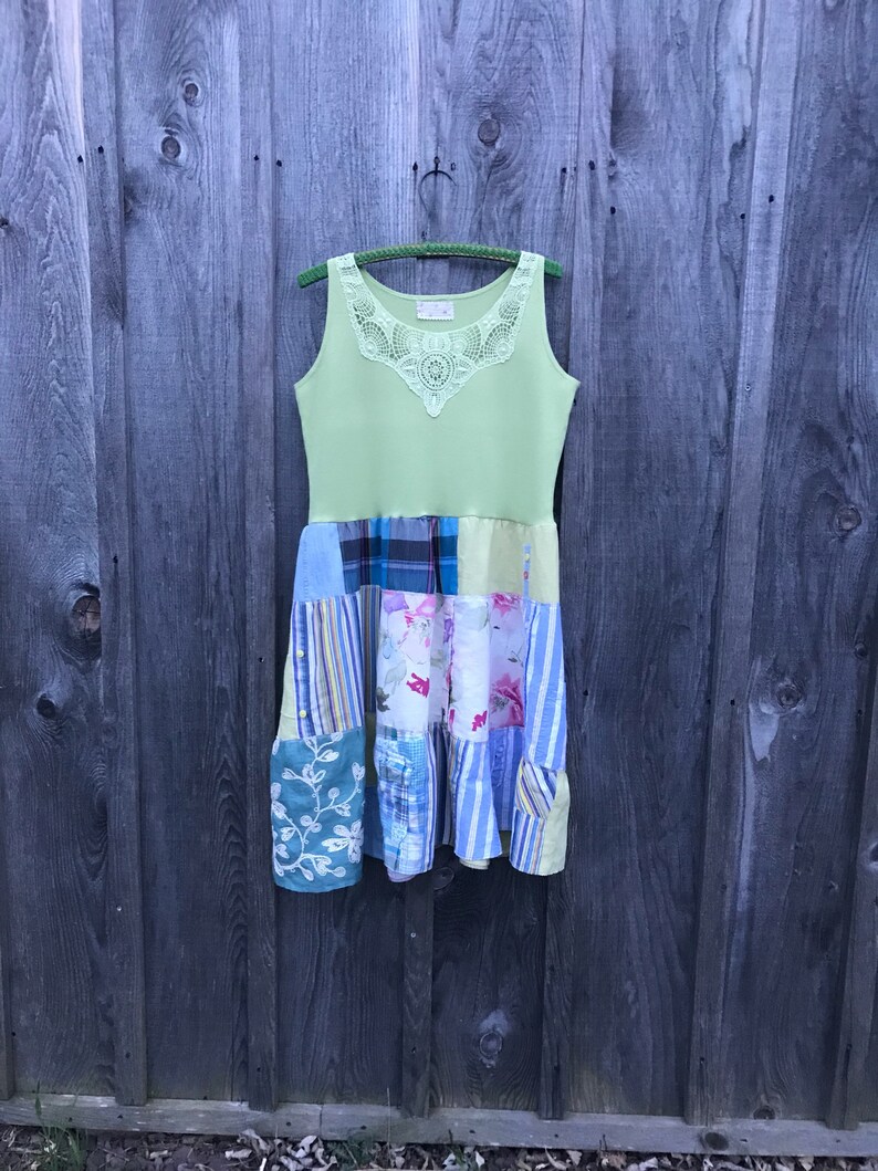 patchwork sundress