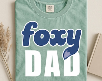 Comfort Colors Foxy Dad Shirt, Nick Wilde Tshirt, Disneyland Zootopia 2 Tee, Walt Disneyworld Top, Nick And Judy Apparel, Holiday Outfit