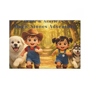 Kids Adventure Characters Rectangle Magnet Kids Magnet Preschool Kindergarten decor Educational magnet storybook set magnets Ander Azaylea