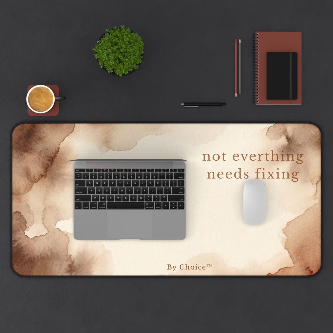 Cow Print Computer Pad Cow Print Mouse Pad Desk Mat Neutral Cow Print ...