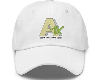 Austin Texas FC fotboll pappa hatt retro verde listos logotyp