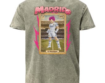 Real Madrid FC Ultra Denim T-shirt med Loteria-motiv och El Merengue-grafik