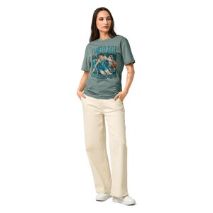 LaMelo Ball Charlotte Hornets Unisex Garment Dyed Vintage T-Shirt worn in look