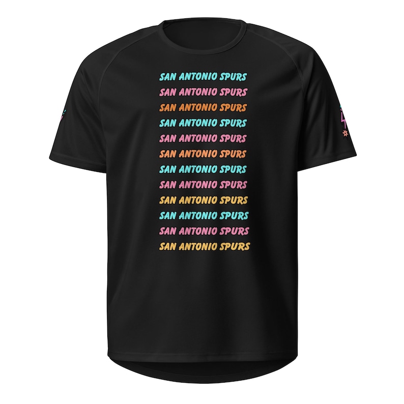 San Antonio Spurs Unisex sports jersey athletic track run wear gym gear