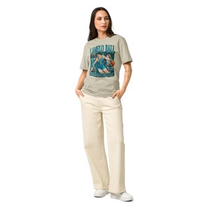 LaMelo Ball Charlotte Hornets Unisex Garment Dyed Vintage T-Shirt worn in look