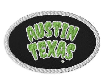 Austin FC Texas Logo Embroidered Patch (Iron-on/Sew-on)