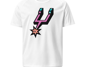 San Antonio Spur-logotyp unisex sporttröja med träningskläder och löparstil