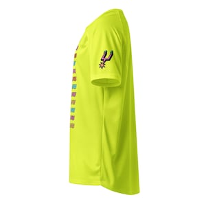 San Antonio Spurs Unisex sports jersey athletic track run wear gym gear