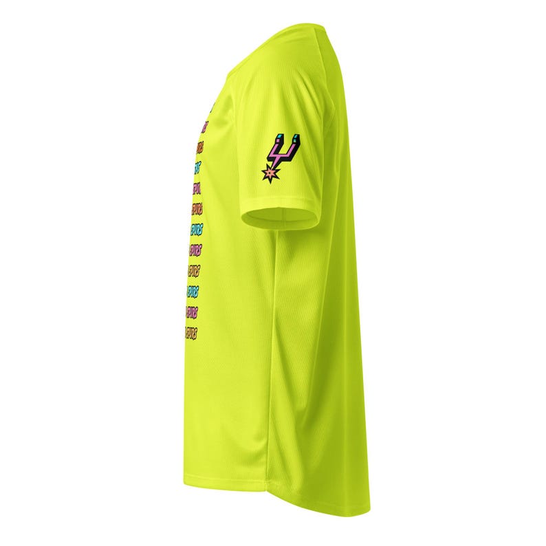 San Antonio Spurs Unisex sports jersey athletic track run wear gym gear