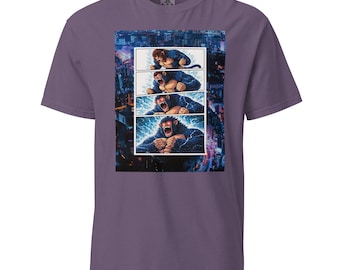 Ape Transformation Saiyan T-Shirt: Garment-Dyed Heavyweight Cotton Tee